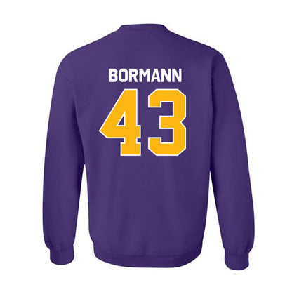 Northern Iowa - NCAA Football : Michael Bormann - Classic Shersey Crewneck Sweatshirt-1
