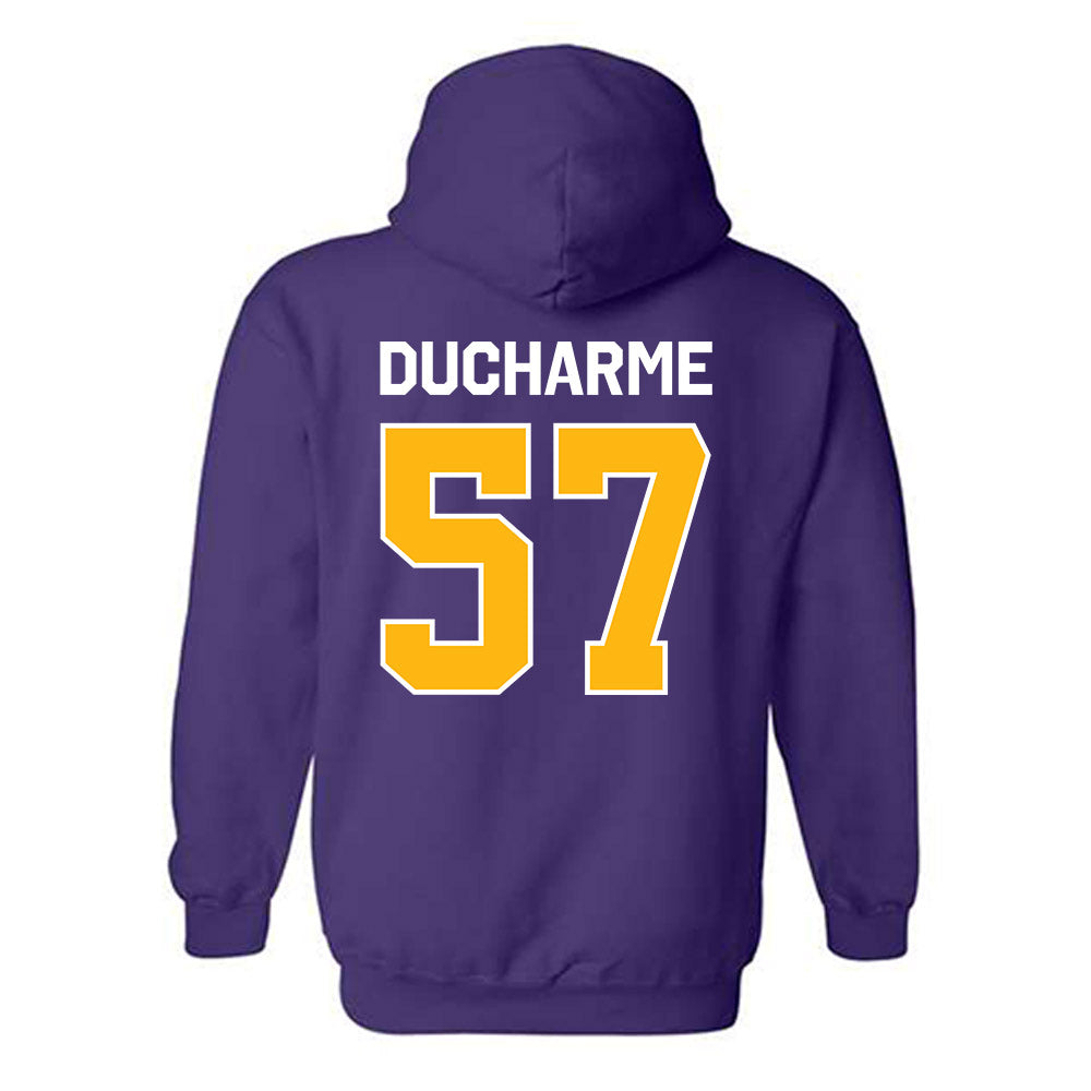 Northern Iowa - NCAA Football : Aidan Ducharme - Classic Shersey Hooded Sweatshirt-1