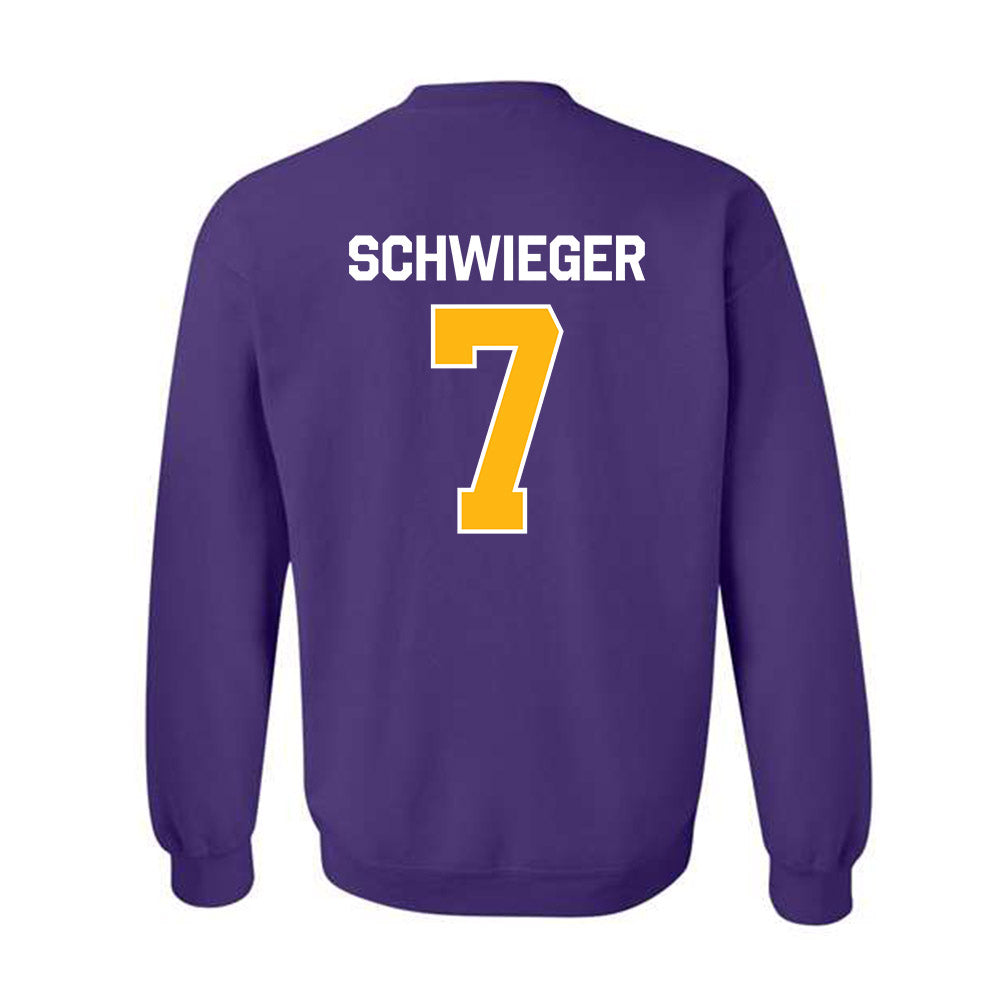 Northern Iowa - NCAA Men's Basketball : Ben Schwieger - Classic Shersey Crewneck Sweatshirt-1