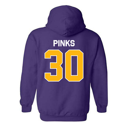 Northern Iowa - NCAA Football : Isaiah Pinks - Classic Shersey Hooded Sweatshirt-1