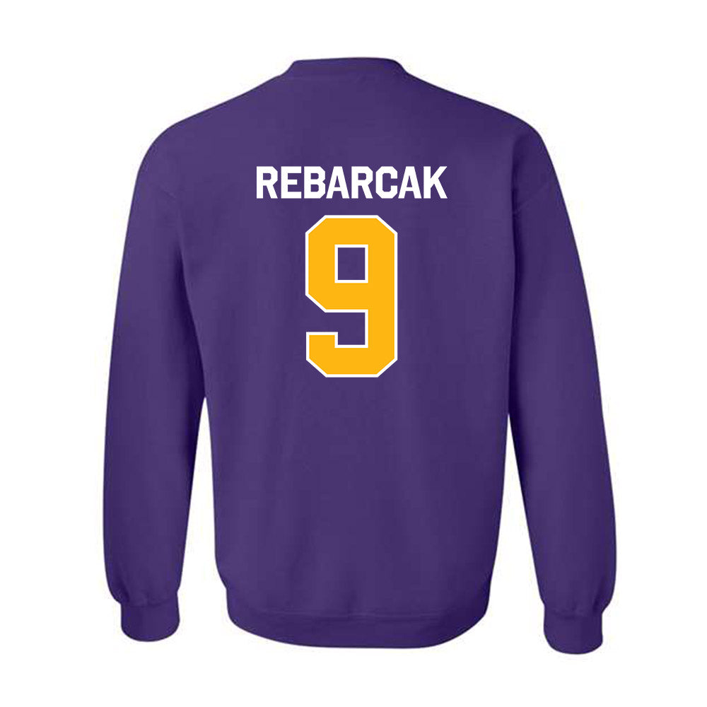 Northern Iowa - NCAA Football : Kaz Rebarcak - Classic Shersey Crewneck Sweatshirt-1