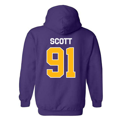 Northern Iowa - NCAA Football : Jimmy Scott - Classic Shersey Hooded Sweatshirt-1