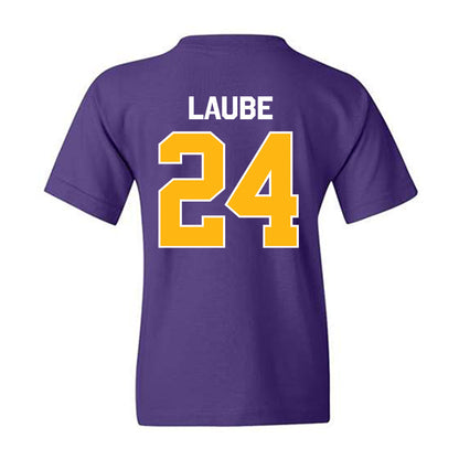 Northern Iowa - NCAA Women's Basketball : Kayba Laube - Classic Shersey Youth T-Shirt-1