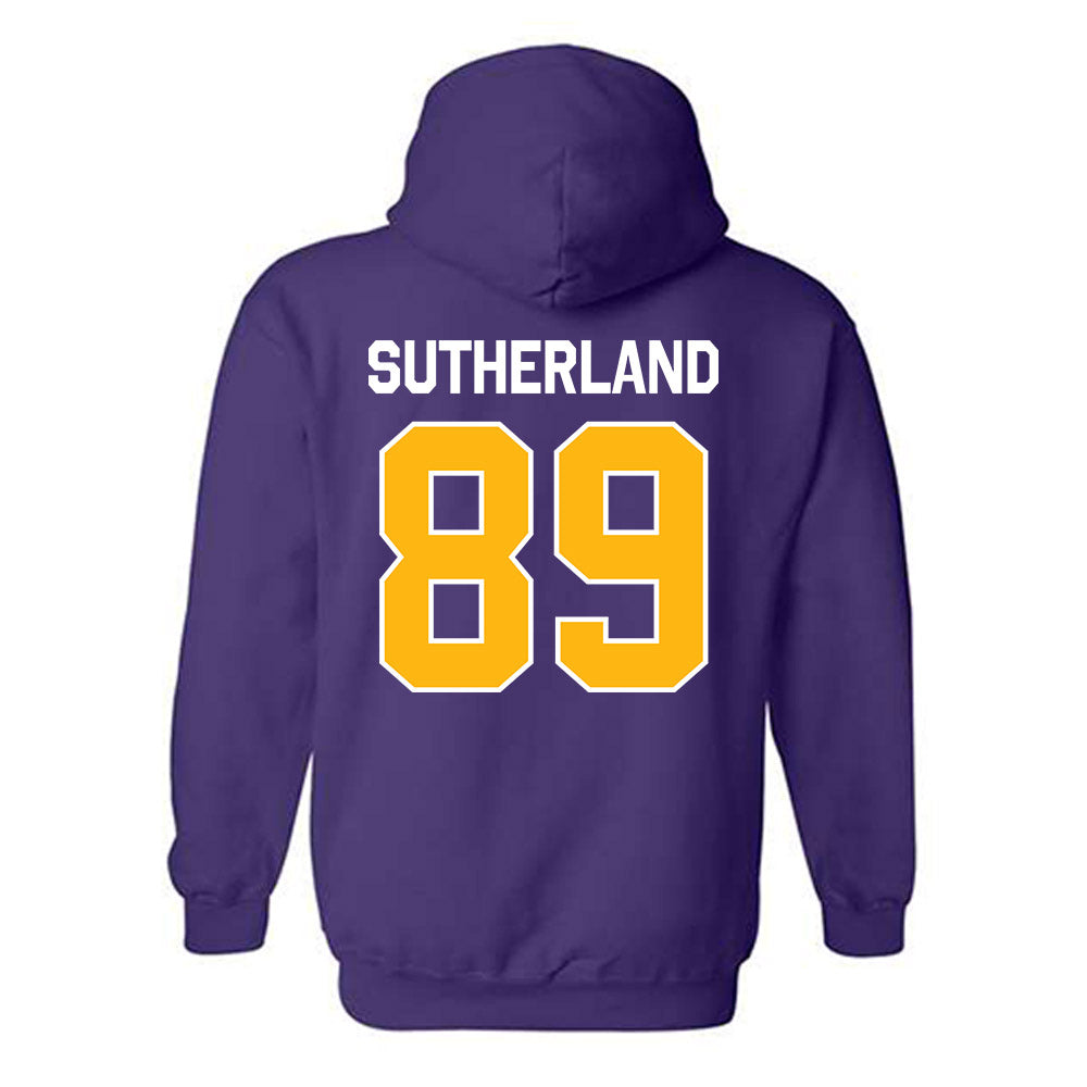 Northern Iowa - NCAA Football : Parker Sutherland - Classic Shersey Hooded Sweatshirt-1