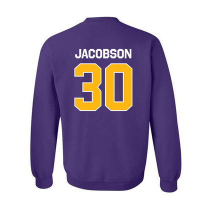 Northern Iowa - NCAA Men's Basketball : Hunter Jacobson - Classic Shersey Crewneck Sweatshirt-1