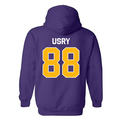 Northern Iowa - NCAA Football : Leyton Usry - Classic Shersey Hooded Sweatshirt-1