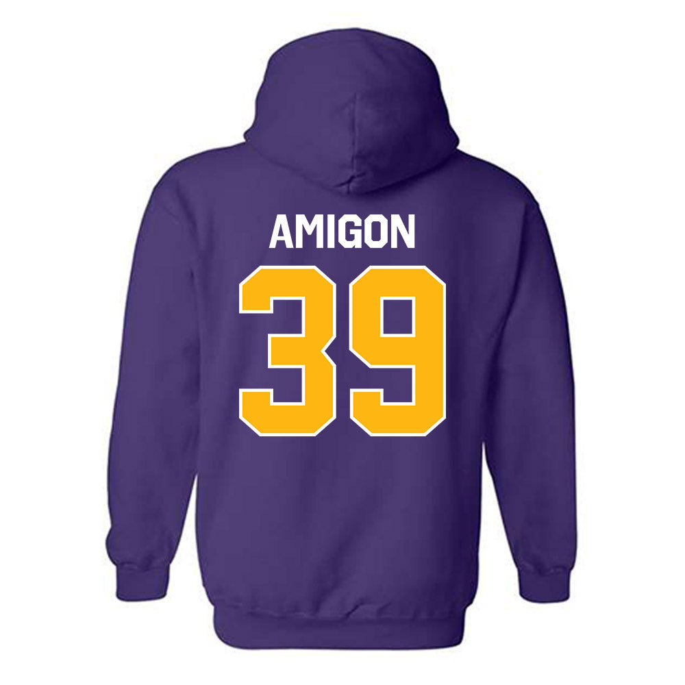 Northern Iowa - NCAA Football : Kaden Amigon - Classic Shersey Hooded Sweatshirt-1