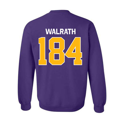 Northern Iowa - NCAA Wrestling : C.J. Walrath - Classic Shersey Crewneck Sweatshirt-1