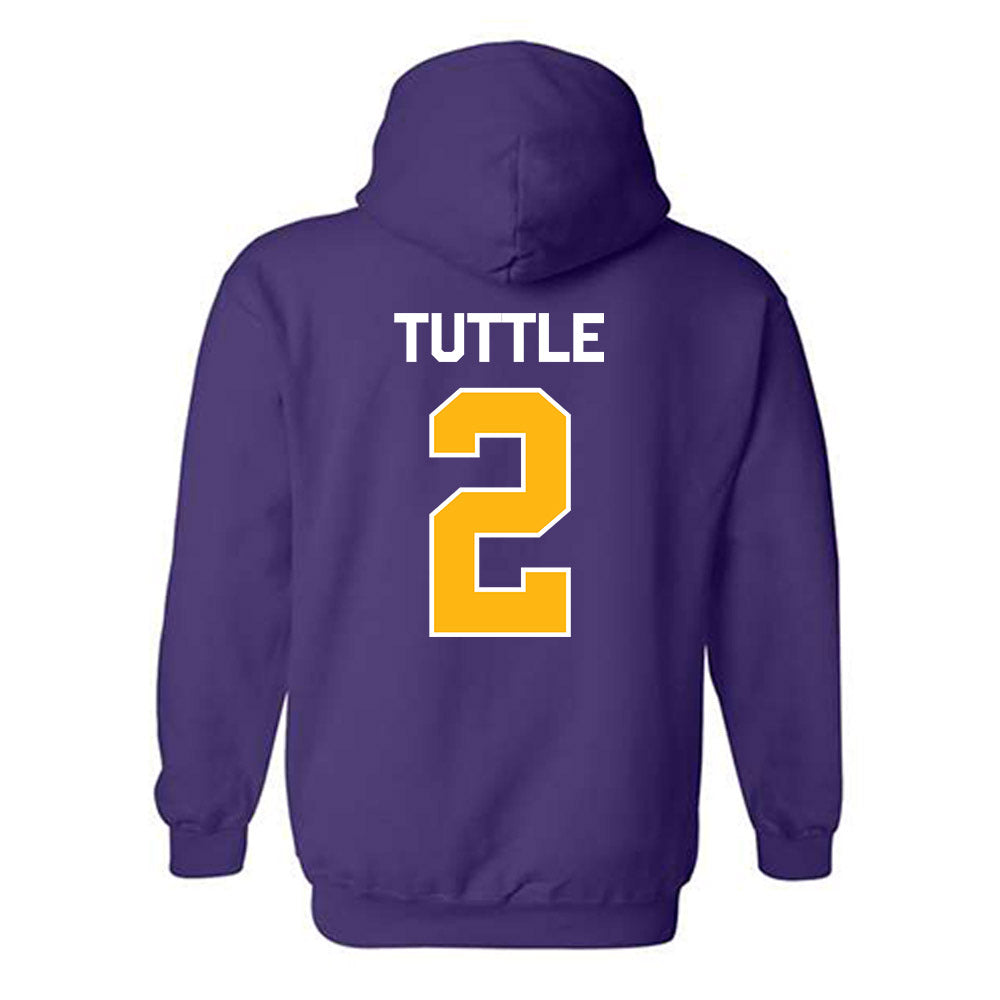 Northern Iowa - NCAA Women's Basketball : Abby Tuttle - Classic Shersey Hooded Sweatshirt-1