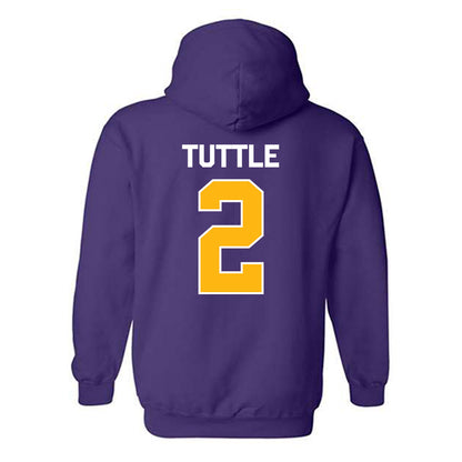 Northern Iowa - NCAA Women's Basketball : Abby Tuttle - Classic Shersey Hooded Sweatshirt-1