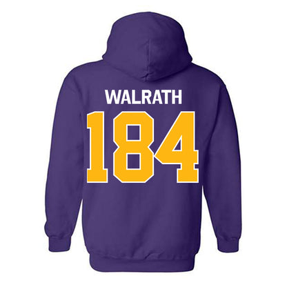 Northern Iowa - NCAA Wrestling : C.J. Walrath - Classic Shersey Hooded Sweatshirt-1