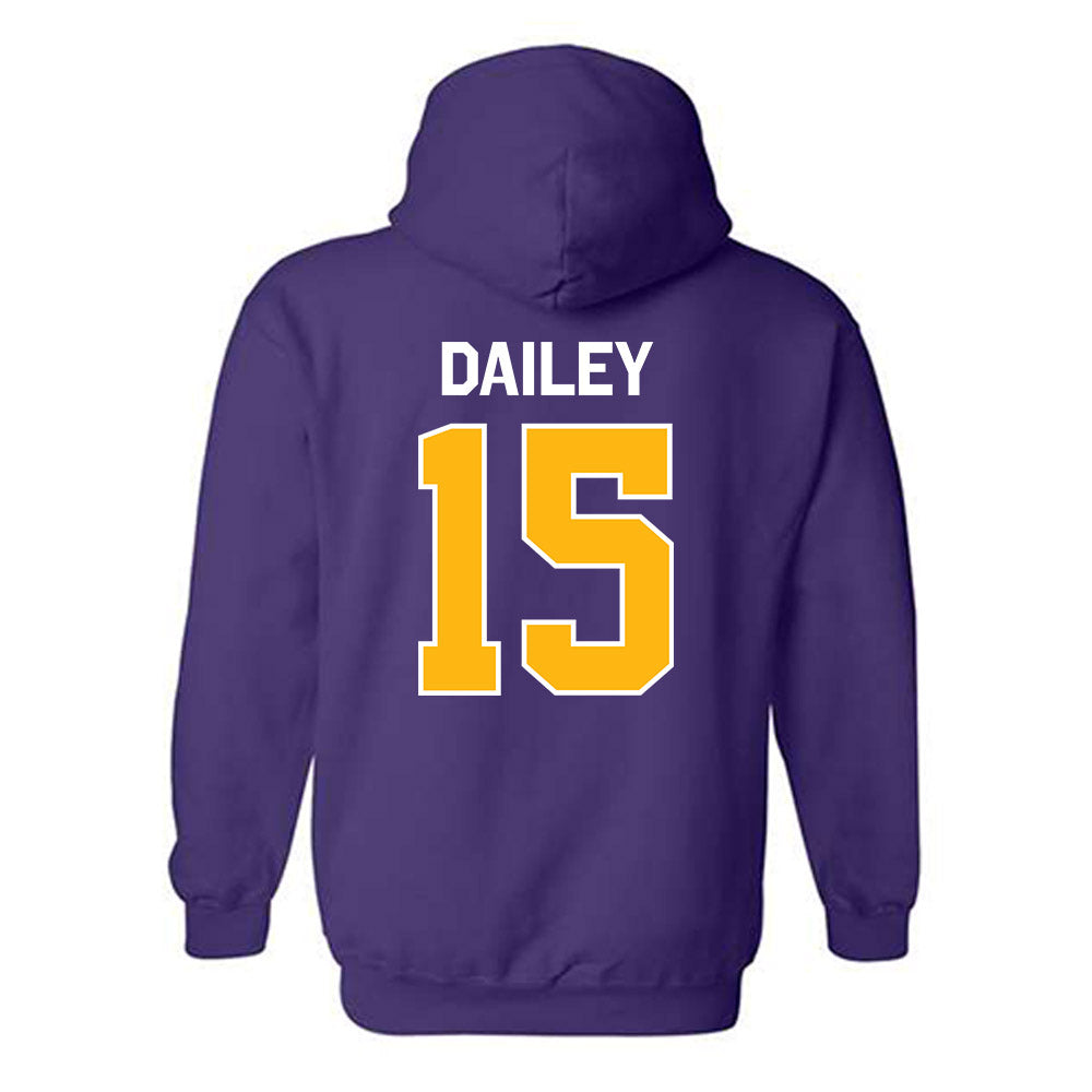 Northern Iowa - NCAA Football : Jaxon Dailey - Classic Shersey Hooded Sweatshirt-1