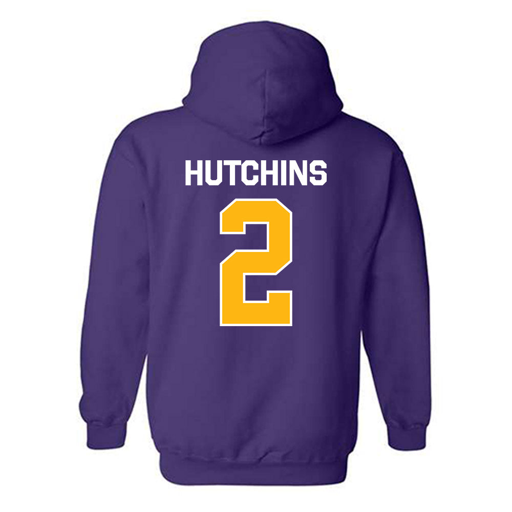 Northern Iowa - NCAA Men's Basketball : Geon Hutchins - Classic Shersey Hooded Sweatshirt-1