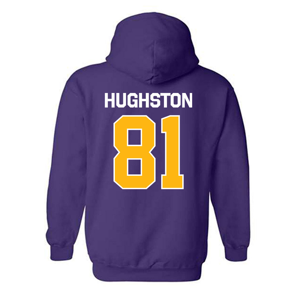 Northern Iowa - NCAA Football : Briggs Hughston - Classic Shersey Hooded Sweatshirt-1