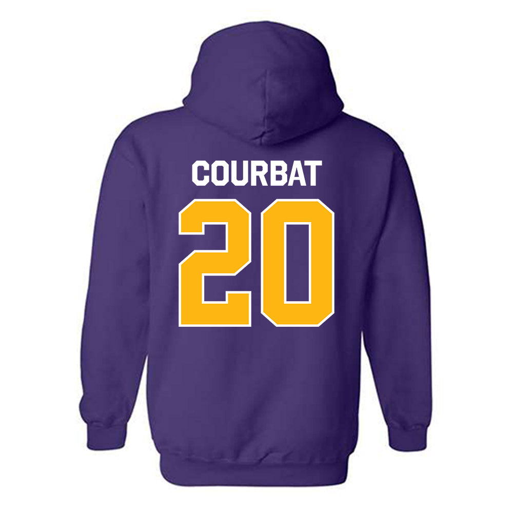 Northern Iowa - NCAA Men's Basketball : Chase Courbat - Classic Shersey Hooded Sweatshirt-1