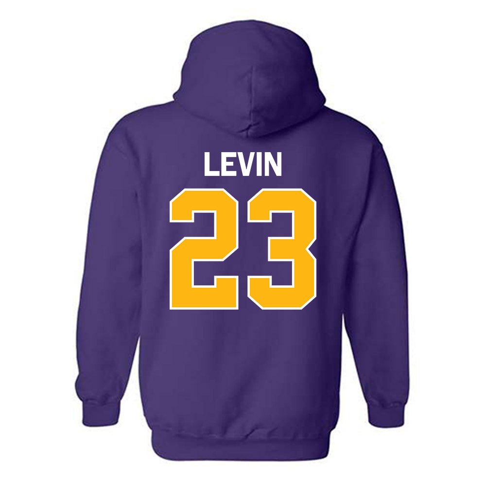 Northern Iowa - NCAA Women's Basketball : Callie Levin - Classic Shersey Hooded Sweatshirt-1