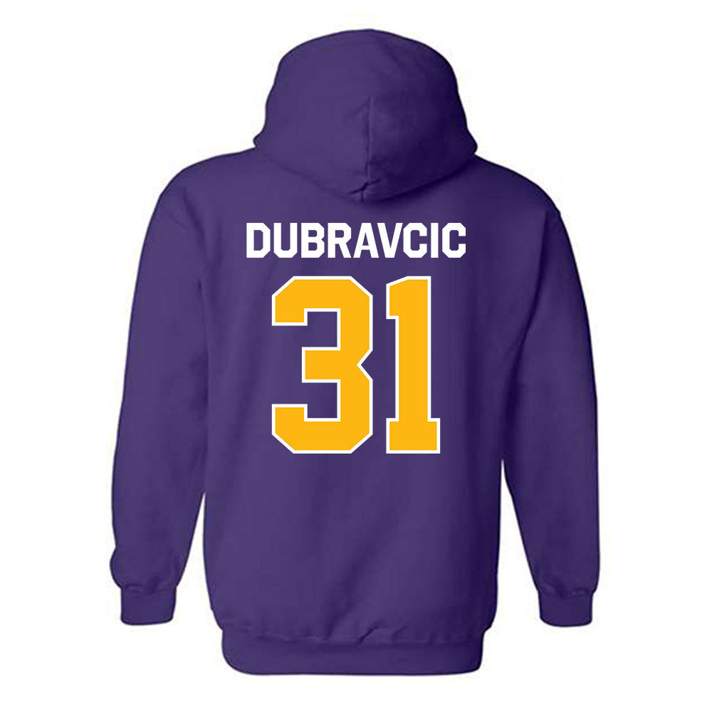Northern Iowa - NCAA Men's Basketball : Marino Dubravcic - Classic Shersey Hooded Sweatshirt-1