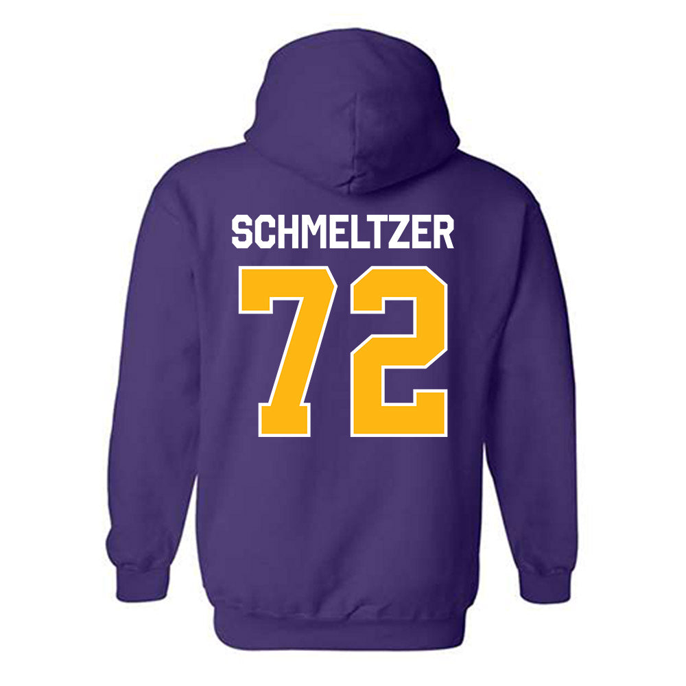 Northern Iowa - NCAA Football : Max Schmeltzer - Classic Shersey Hooded Sweatshirt-1