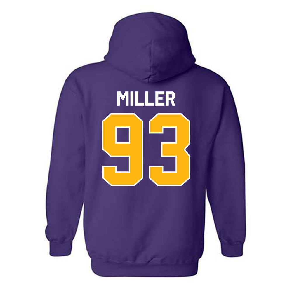 Northern Iowa - NCAA Football : Aidan Miller - Classic Shersey Hooded Sweatshirt-1