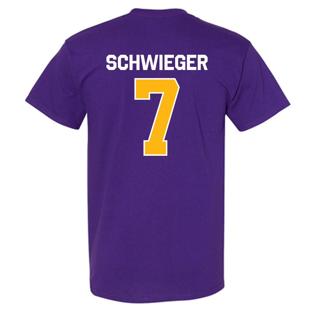 Northern Iowa - NCAA Men's Basketball : Ben Schwieger - Classic Shersey T-Shirt-1
