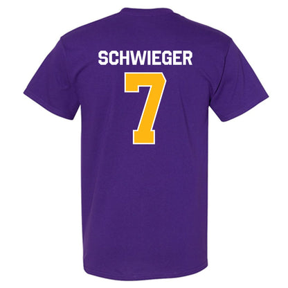 Northern Iowa - NCAA Men's Basketball : Ben Schwieger - Classic Shersey T-Shirt-1