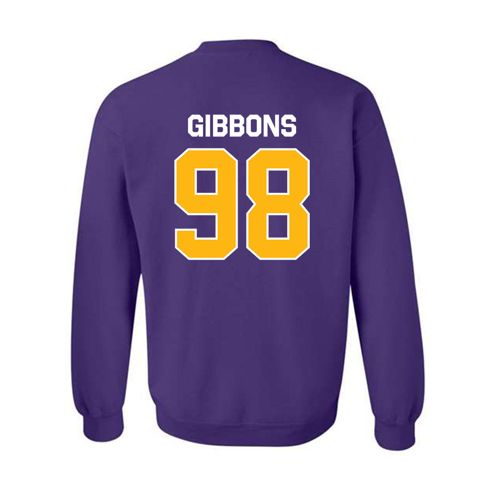 Northern Iowa - NCAA Football : Kolby Gibbons - Classic Shersey Crewneck Sweatshirt-1