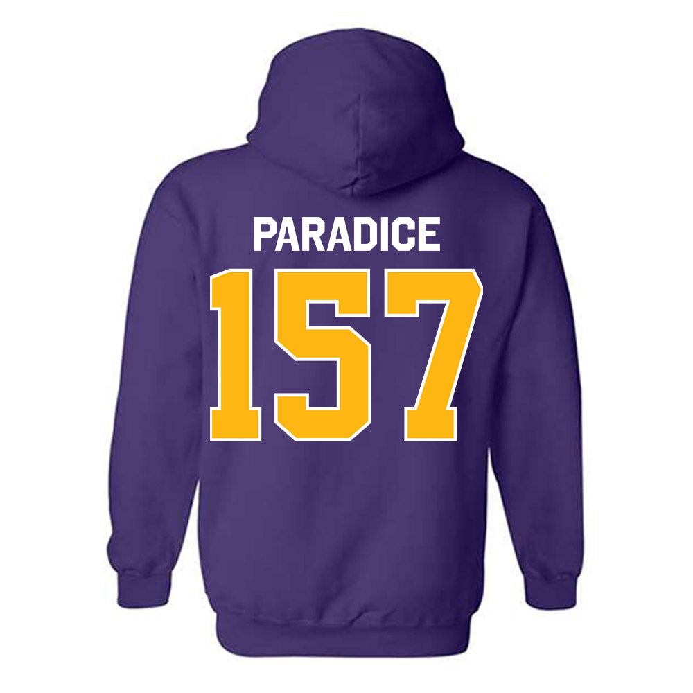 Northern Iowa - NCAA Wrestling : Austin Paradice - Classic Shersey Hooded Sweatshirt-1