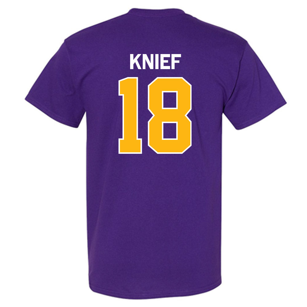 Northern Iowa - NCAA Women's Soccer : Kylie Knief - Classic Shersey T-Shirt-1