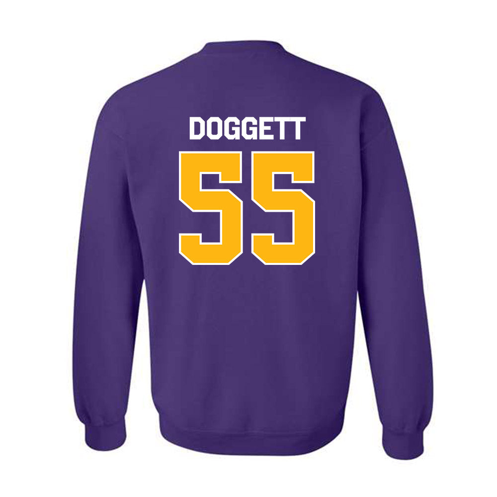Northern Iowa - NCAA Football : Tate Doggett - Classic Shersey Crewneck Sweatshirt-1