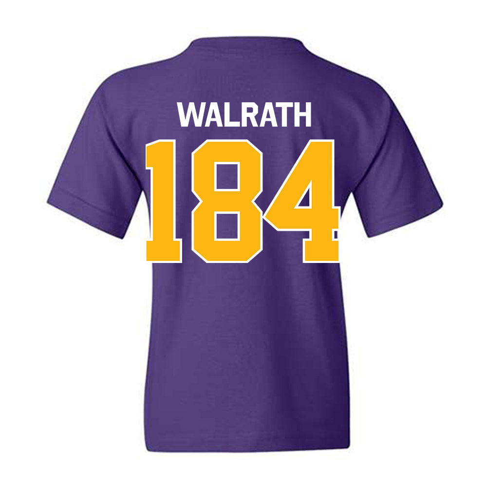Northern Iowa - NCAA Wrestling : C.J. Walrath - Classic Shersey Youth T-Shirt-1