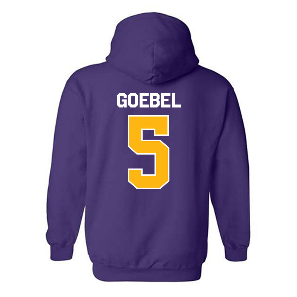 Northern Iowa - NCAA Women's Basketball : Ryley Goebel - Classic Shersey Hooded Sweatshirt-1
