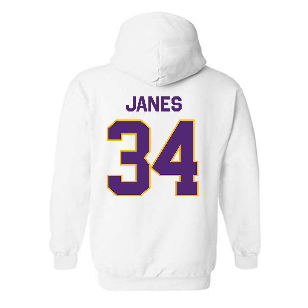 Northern Iowa - NCAA Women's Basketball : Kaylynn Janes - Classic Shersey Hooded Sweatshirt-1