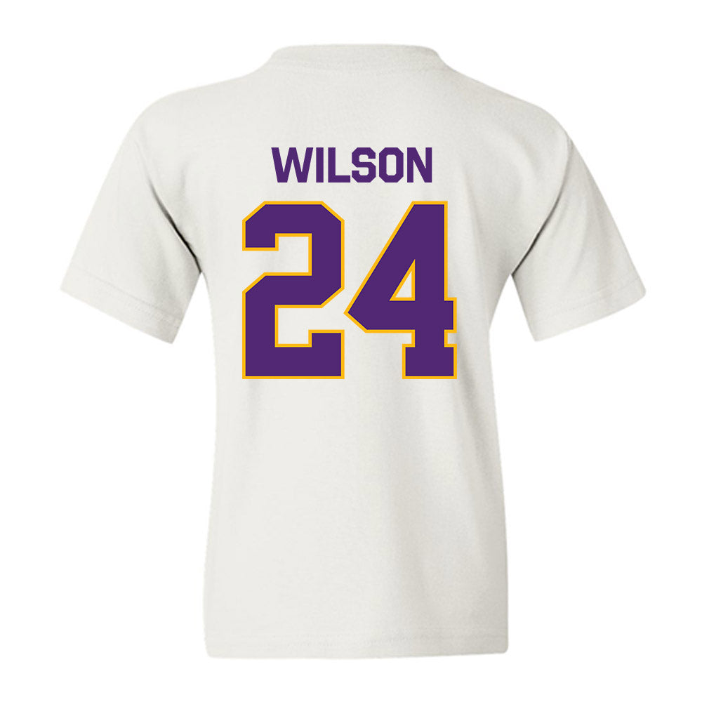 Northern Iowa - NCAA Men's Basketball : Jalen Wilson - Classic Shersey Youth T-Shirt-1