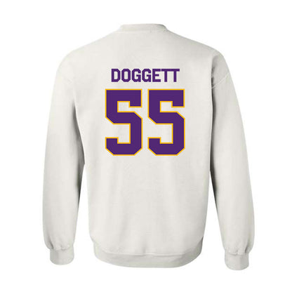 Northern Iowa - NCAA Football : Tate Doggett - Classic Shersey Crewneck Sweatshirt-1