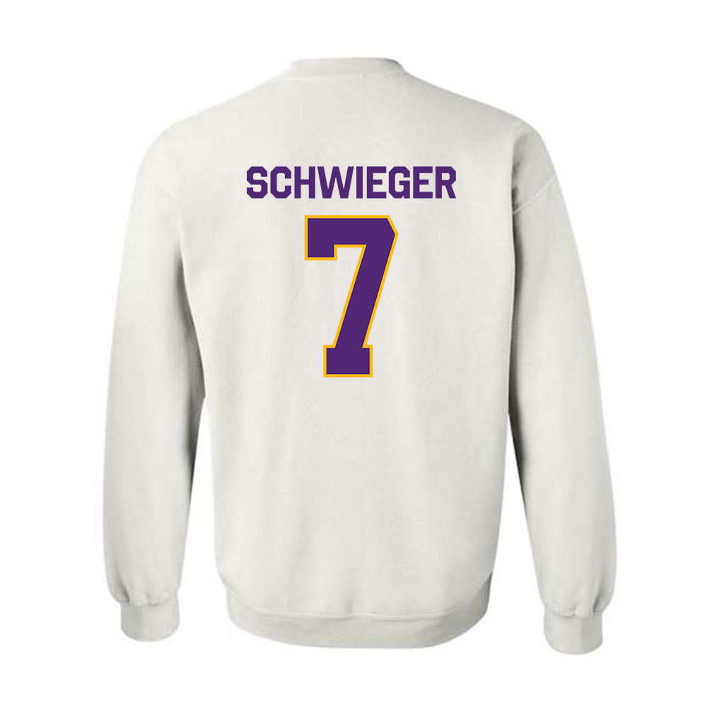Northern Iowa - NCAA Men's Basketball : Ben Schwieger - Classic Shersey Crewneck Sweatshirt-1