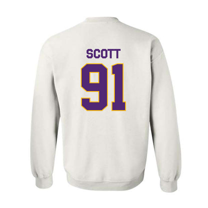 Northern Iowa - NCAA Football : Jimmy Scott - Classic Shersey Crewneck Sweatshirt-1