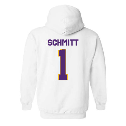 Northern Iowa - NCAA Men's Basketball : Cael Schmitt - Classic Shersey Hooded Sweatshirt-1
