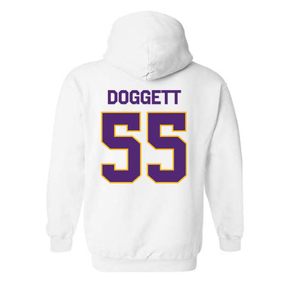 Northern Iowa - NCAA Football : Tate Doggett - Classic Shersey Hooded Sweatshirt-1