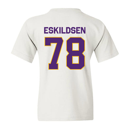 Northern Iowa - NCAA Football : Colby Eskildsen - Classic Shersey Youth T-Shirt-1