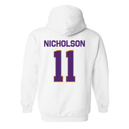 Northern Iowa - NCAA Women's Basketball : mya nicholson - Classic Shersey Hooded Sweatshirt-1