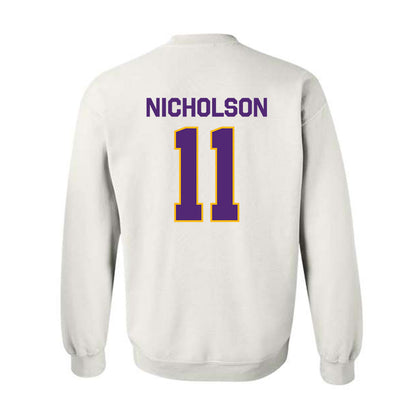 Northern Iowa - NCAA Women's Basketball : mya nicholson - Classic Shersey Crewneck Sweatshirt-1