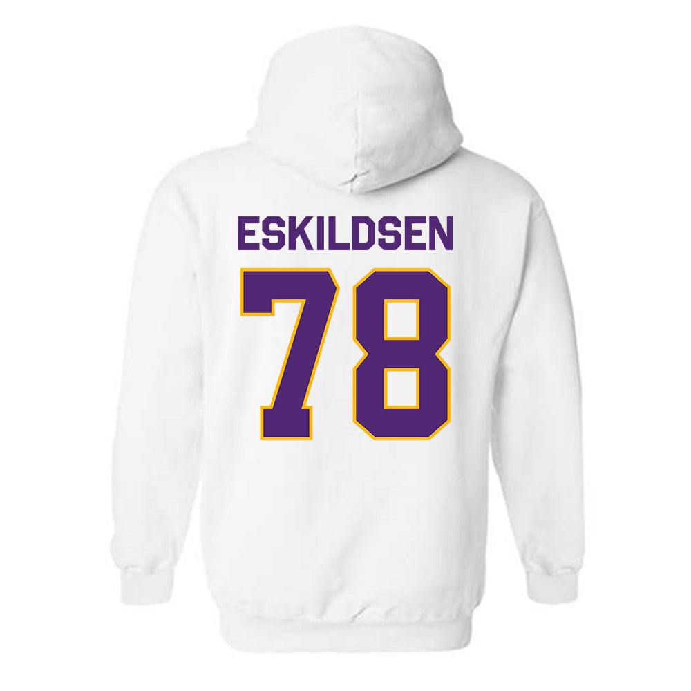 Northern Iowa - NCAA Football : Colby Eskildsen - Classic Shersey Hooded Sweatshirt-1