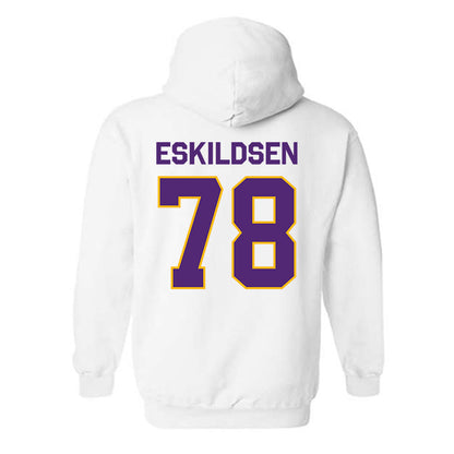 Northern Iowa - NCAA Football : Colby Eskildsen - Classic Shersey Hooded Sweatshirt-1
