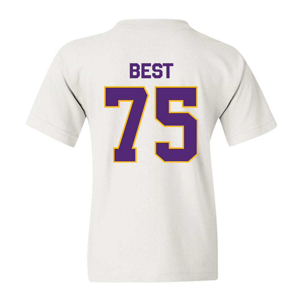 Northern Iowa - NCAA Football : Connor Best - Classic Shersey Youth T-Shirt-1
