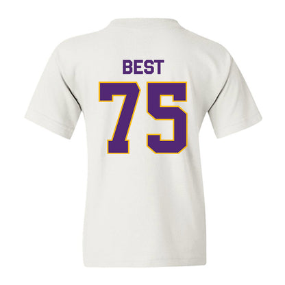 Northern Iowa - NCAA Football : Connor Best - Classic Shersey Youth T-Shirt-1