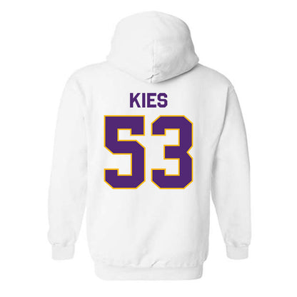 Northern Iowa - NCAA Football : Jarrett Kies - Classic Shersey Hooded Sweatshirt-1