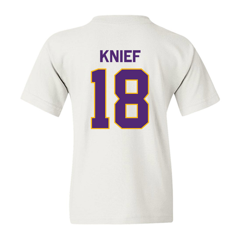 Northern Iowa - NCAA Women's Soccer : Kylie Knief - Classic Shersey Youth T-Shirt-1