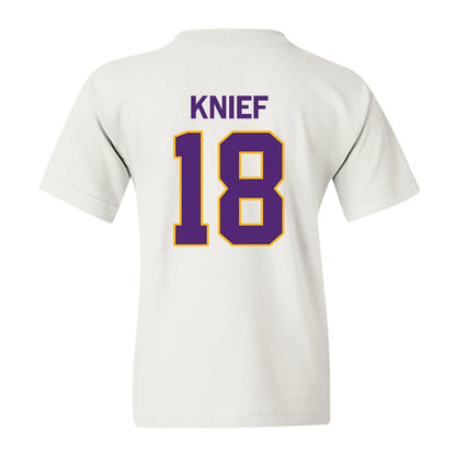 Northern Iowa - NCAA Women's Soccer : Kylie Knief - Classic Shersey Youth T-Shirt-1
