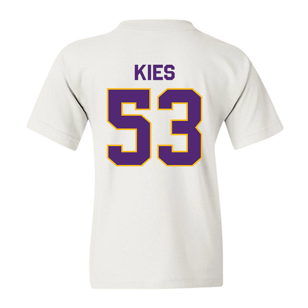 Northern Iowa - NCAA Football : Jarrett Kies - Classic Shersey Youth T-Shirt-1