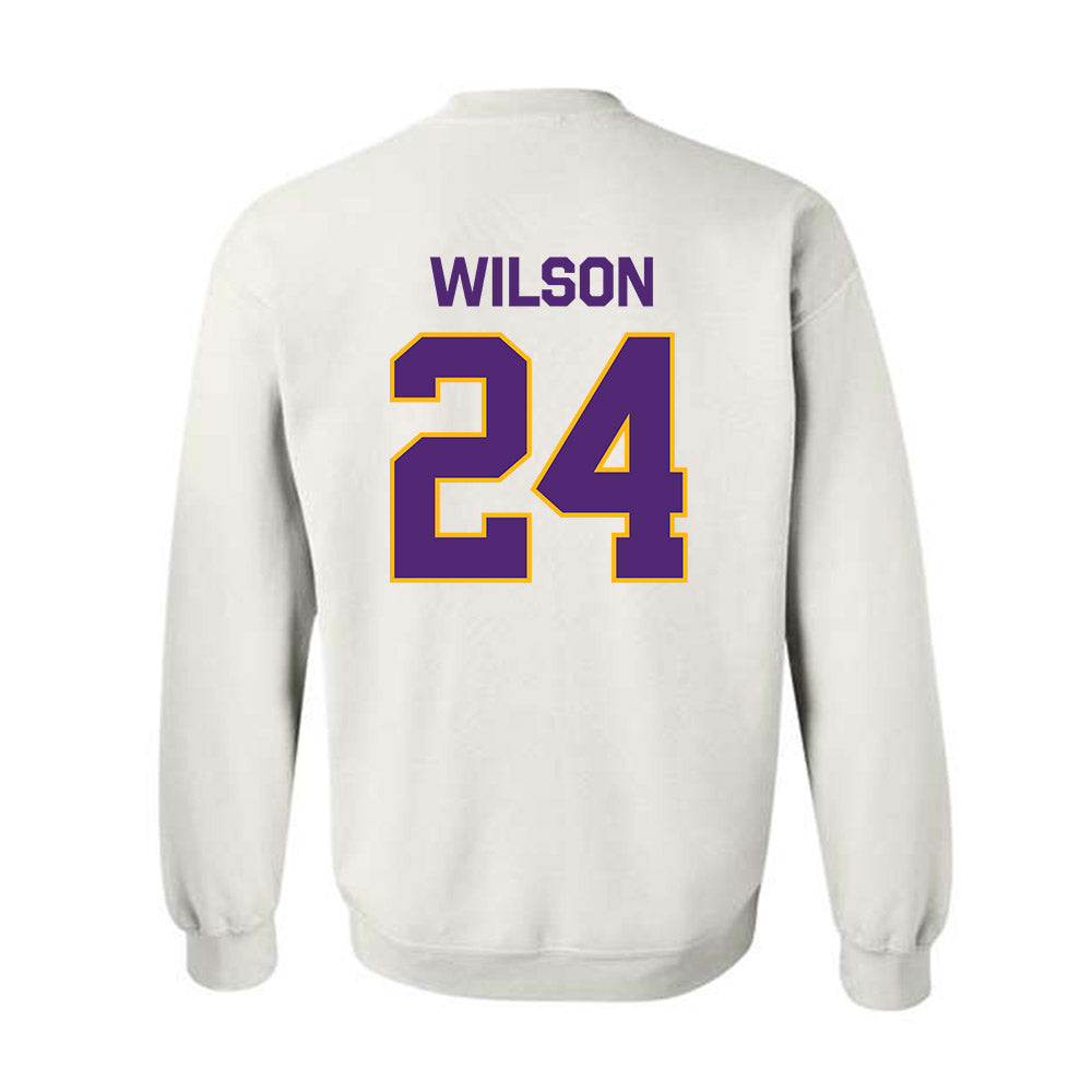 Northern Iowa - NCAA Men's Basketball : Jalen Wilson - Classic Shersey Crewneck Sweatshirt-1